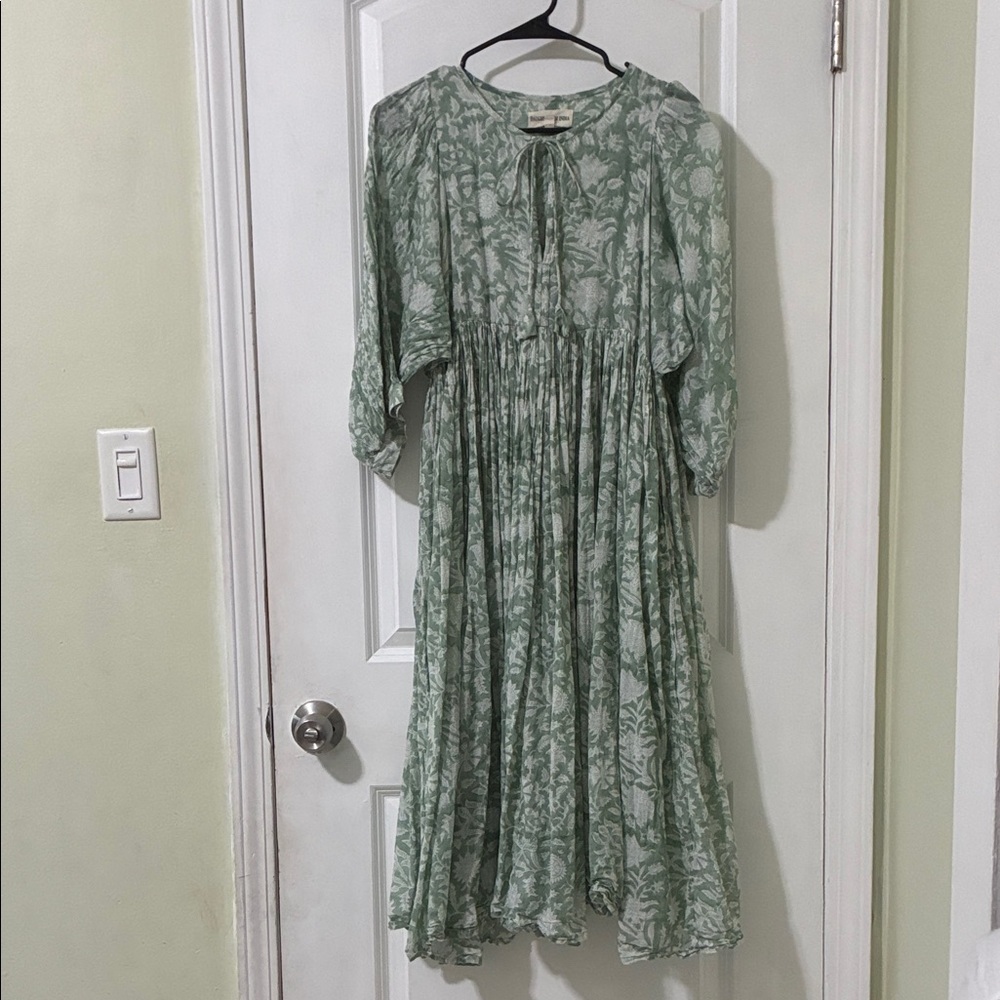 Daughters of India * Kyra Midi Dress * Jade * S